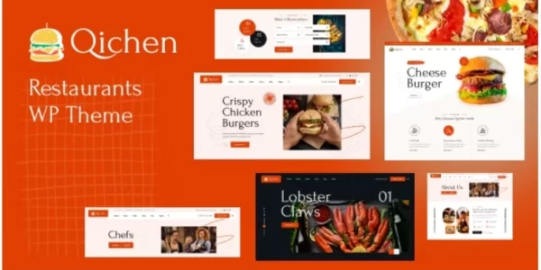 Qichen Restaurant WordPress Theme 1.0.0 GPL Theme