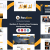Rection Construction Company WordPress Theme 1.3 GPL Theme