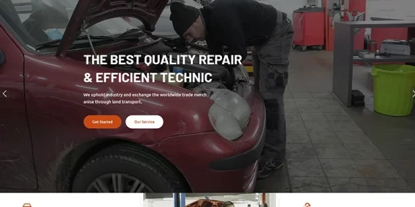 Repaid Car Repair Service WordPress Theme 1.0.0 GPL Theme