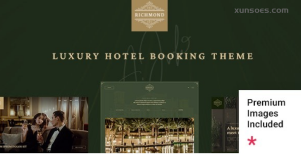 Richmond Hotel Booking Theme 1.1 GPL Theme