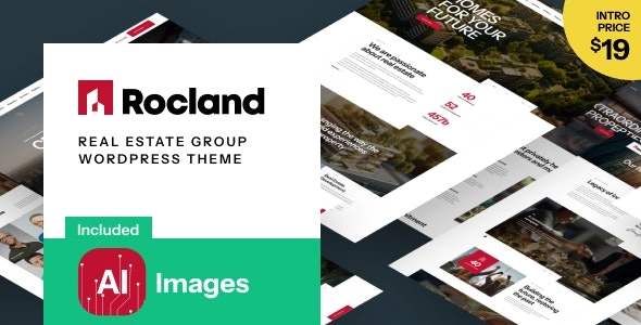 Rocland Real Estate Group WordPress Theme 1.0 GPL Theme