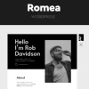 Romea Personal Portfolio WordPress Theme 1.5 GPL Theme