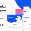 Saasko Saas Startup WordPress Theme 1.5 GPL Theme