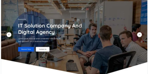 Sabah IT Solution Landing Page WordPress Theme {version} GPL Theme