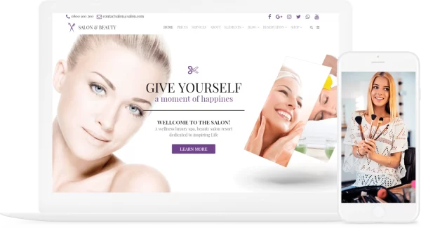 Salon WordPress Theme 2.0.2 GPL Theme