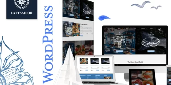 Seafood Restaurant | Fattsailor WordPress Theme 1.0 GPL Theme