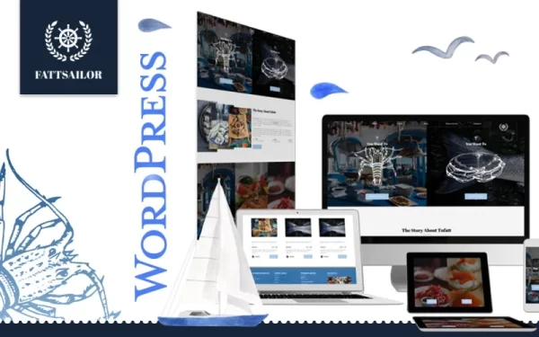 Seafood Restaurant | Fattsailor WordPress Theme 1.0 GPL Theme