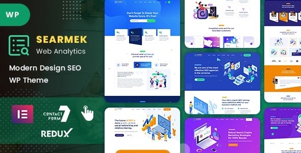 Searmek SEO and Marketing WordPress Theme 1.0 GPL Theme