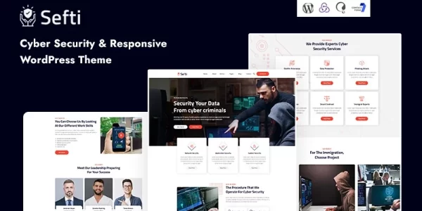Sefti Cyber Security WordPress Theme 1.0.0 GPL Theme