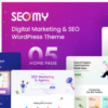 Seomy Digital Marketing SEO Agency WordPress Theme + RTL 1.0.6 GPL Theme