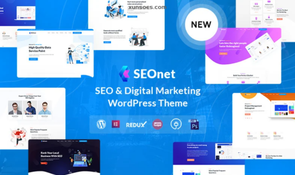 Seonet SEO and Digital Marketing WordPress Theme 1.0.1 GPL Theme