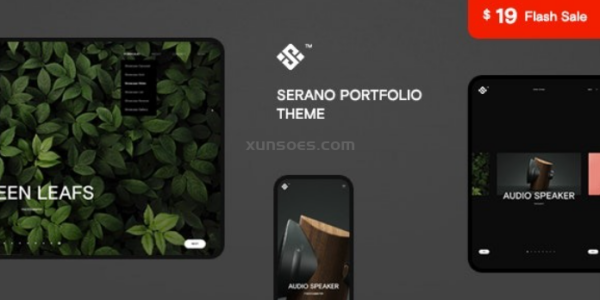 Serano Creative Portfolio Theme 1.6 GPL Theme