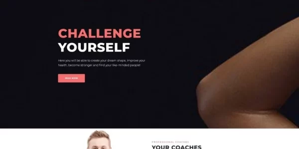 ShapeForce Sport Studio WordPress Theme 1.0.0 GPL Theme