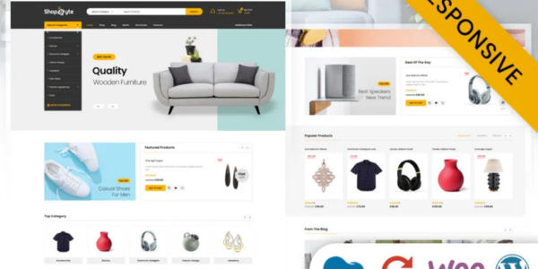 ShopByte Mega Store WooCommerce Responsive Theme {version} GPL Theme