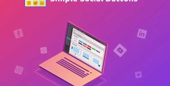 Simple Social Buttons Pro 2.1.0 GPL Plugins