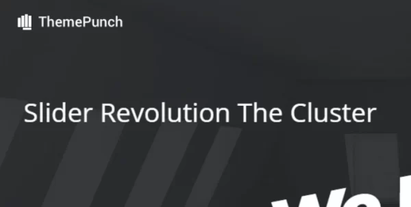Slider Revolution The Cluster 6.7.0 GPL Plugins
