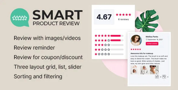 Smart Product Review For WooCommerce 2.0.3 GPL Plugins