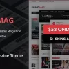 SmartMag Responsive Retina WordPress Magazine 10.0.0 GPL Theme