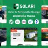 Solari Ecology Solar Energy WordPress Theme 1.1.5 GPL Theme