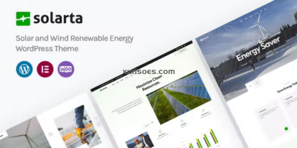 Solarta | Solar and Renewable Energy WordPress Theme + RTL 1.0 GPL Theme