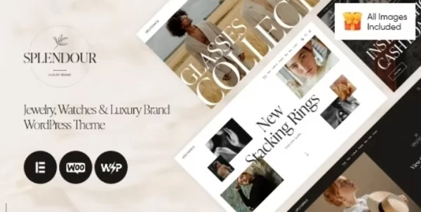 Splendour  – Jewelry Watches WordPress Theme 1.4 GPL Theme