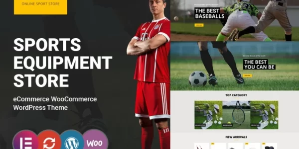 Sporsis – Sport and Game WooCommerce Theme 1.0 GPL Theme