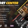 Sport Center Multipurpose Events Education WordPress Theme 2.3.1 GPL Theme