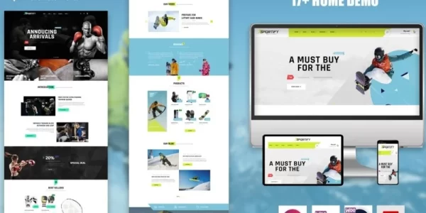 Sportify – Elementor Sports Gym WordPress theme WordPress Theme 1.0 GPL Theme