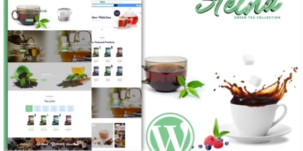 Stelna Tea Salon and Herbs Shop WooCommerce Theme 1.0.0 GPL Theme
