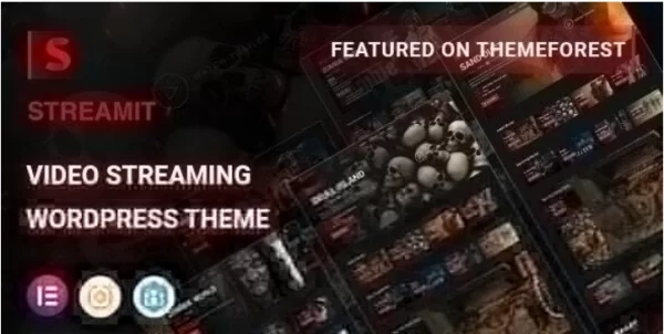 Streamit  | Video Streaming WordPress Theme + RTL 3.2.1 GPL Theme