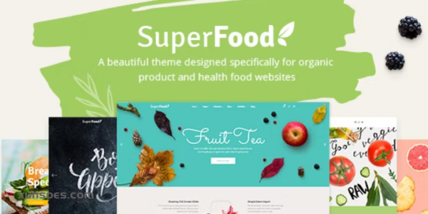 Superfood Organic Food Products Theme 1.10 GPL Theme
