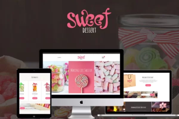 Sweet Dessert Sweet Shop Cafe WordPress Theme 1.1.5 GPL Theme