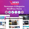 TNews News Magazine WordPress Theme 1.0 GPL Theme