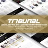 TRIBUNAL Lawyer, Law Firm and Legal Attorney Landing Page WordPress Theme 1.0 GPL Theme
