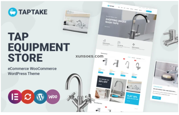 TapTake Bathroom and Sanitary WooCommerce Theme 1.0.0 GPL Theme