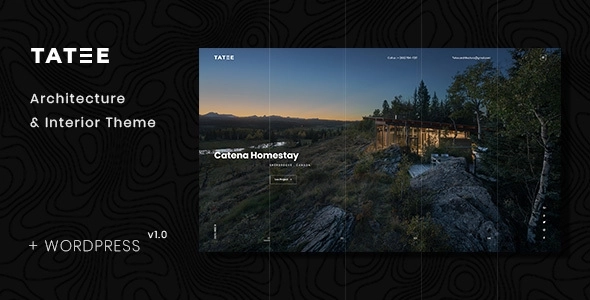Tatee Architecture and Building Business WordPress Theme 1.0 GPL Theme