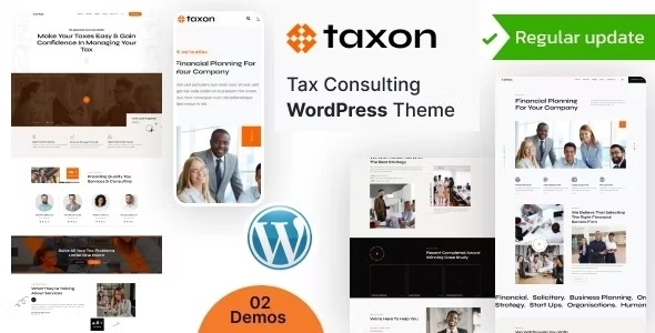 Taxon Business Consulting WordPress Theme 1.0.0 GPL Theme