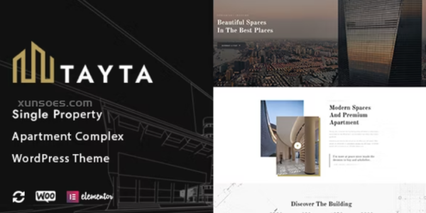 Tayta Single Property Apartment Complex Theme 1.1.5 GPL Theme