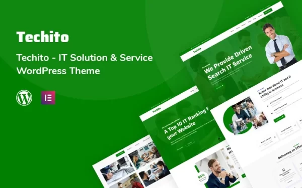 Techito IT Solution and Service WordPress Theme 1.0.0 GPL Theme