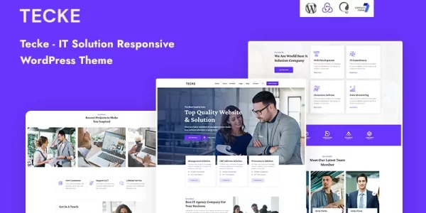 Tecke IT Solution WordPress Theme 1.0.0 GPL Theme