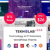 Teknolab Technology IT Solutions WordPress Theme 1.1.1 GPL Theme