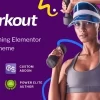 The Workout Trainer Fitness WordPress Theme 1.0.2 GPL Theme