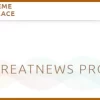 Theme Palace Greatnews Pro 1.0.3 GPL Theme