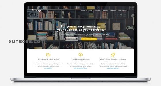 ThemeZilla Storey WordPress Theme 1.4 GPL Theme