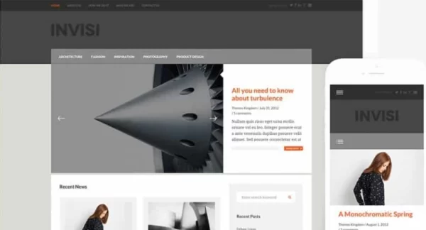 Themes Kingdom Invisi WordPress Theme 2.1.3 GPL Theme