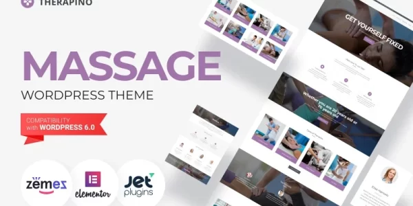 Therapino Physical Therapy WordPress Theme 1.0.0 GPL Theme