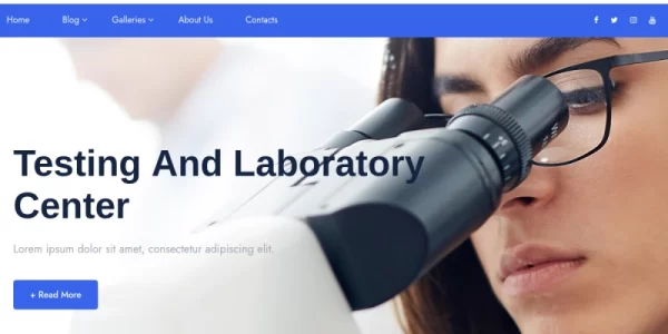 TishLaboratory Laboratory and Science Research WordPress Theme 1.0.0 GPL Theme