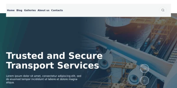TishLogistics Logistics and Transportation WordPress Theme 1.0.0 GPL Theme