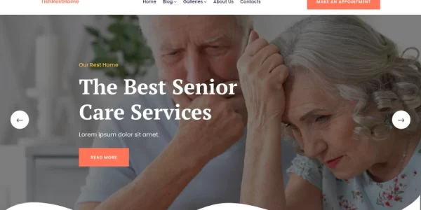 TishRestHome Rest Home WordPress Theme 1.0.0 GPL Theme