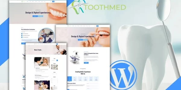 Toothmed Dentist Clinic WordPress Theme 1.0.0 GPL Theme